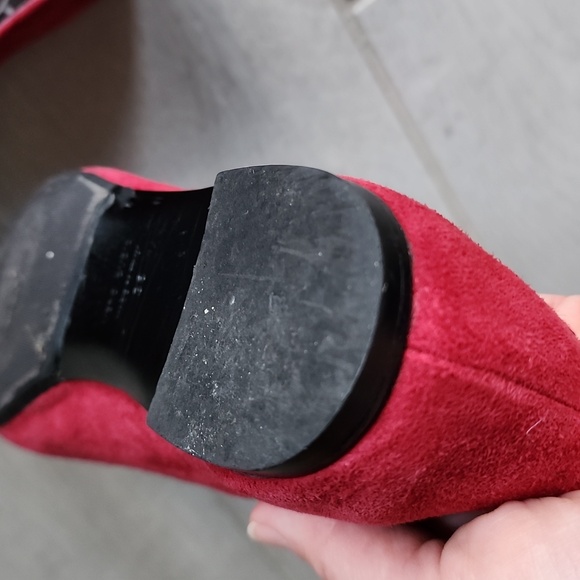 Giuseppe Zanotti skull crystals Flats suede red - Picture 6 of 6